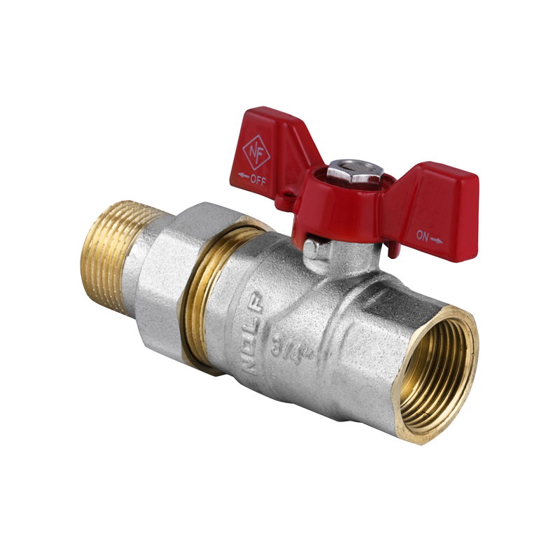 Кран кульовий з американкою 3/4" ГШБ (NF.921) NOLF (NF2962)