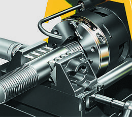 Різьбонарізний верстат REMS Унімат 75 з пневмо-гідравлічними лещатами