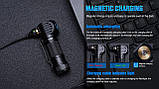 Налобний ліхтар TrustFire MC18 з магнітною зарядкою (1200LM, 18650 3000mAh Акумулятор, Кліпса, Магніт, IPX8), фото 5