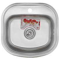 Мийка кухонна ZERIX Z4947-08-180E (satin) (ZM0559)