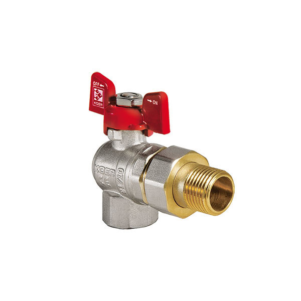 Кран з американкою 1/2" (KOER KR.228) кутовий (KR0016)