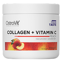 Collagen + Vitamin C OstroVit 200 г Персик