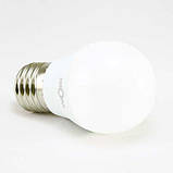 Світлодіодна лампа Biom BT-544 G45 4W E27 4500 К матова, фото 4