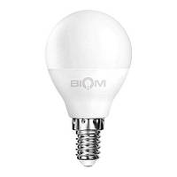 Світлодіодна лампа Biom BT-545 G45 4W E14 3000 К матова