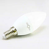Світлодіодна лампа Biom BT-549 C37 4W E14 3000 К матова, фото 2