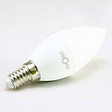 Світлодіодна лампа Biom BT-569 C37 7W E14 3000 К матова, фото 2