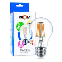 Світлодіодна лампа Biom FL-311 A60 8 W E27 2800 K