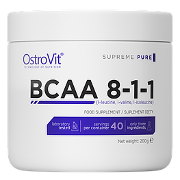 BCAA 8-1-1 OstroVit 200 г Без смакових добавок