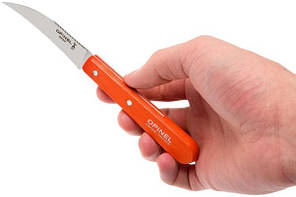 Нож для очистки овощей Opinel №114 оранжевый 001926
