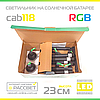 Газонні садові світильники на сонячній батареї Lemanso CAB118 RGB "кульки" оптом, фото 4