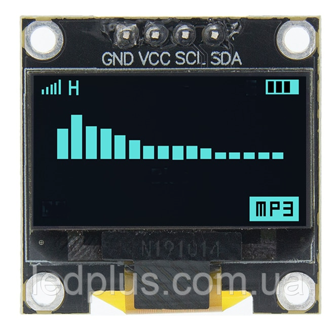 Індикатор OLED 0.96" 128x64 синій V2