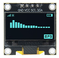 Індикатор OLED 0.96" 128x64 синій V2