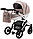 Коляска 2 в 1 Bair Next White ECO 64 лате, фото 2