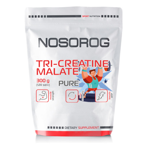 Креатин малат Nosorog Tri Creatine Malate 300 грам