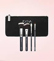 Набір кистей для макіяжу Zoeva Bon Voyage Brush Set 4 шт