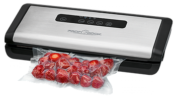 Вакуумний пакувальник PROFI COOK PC-VK 1146 автоматичний для продуктів із насосом 120 Вт