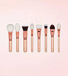Набір кистей для макіяжу Zoeva Makeup Artist Zoe Bag Golden Rose Vol. 2 -30 шт, фото 2