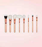 Набір кистей для макіяжу Zoeva Makeup Artist Zoe Bag Golden Rose Vol. 2 -30 шт, фото 3