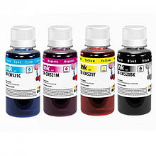 Комплект чорнил Canon CW-CW520/CW521SET01 (4*100мл)