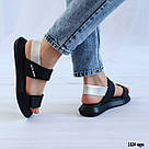 Шкіряні босоніжки на липучці 36 та 37 р-ри, фото 8