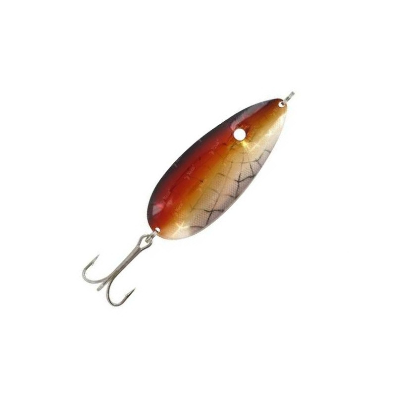Блесна Kuusamo Suurhauki 95mm 40gr цвет BL/R/O-C, UV