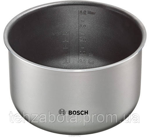 Чаша (каструля) для мультиварки Bosch AutoCook MUC11.., MUC22., MUC24., MUC28. арт. 11032124 (MAZ2BT) Оригінал