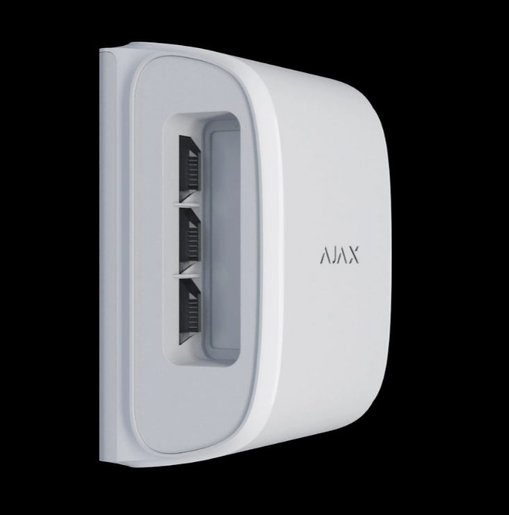 Ajax DualCurtain Outdoor Беспроводной уличный двунаправленный датчик движения штора - фото 4 - id-p1417819701