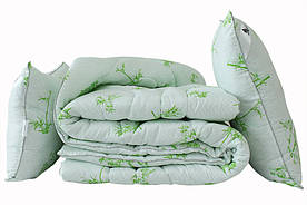 ТМ TAG Одеяло "Eco-Bamboo white" 2-сп. + 2 подушки 70х70