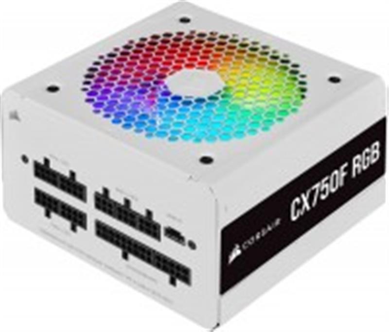Блок живлення Corsair CX750F RGB White (CP-9020227-EU) 750W