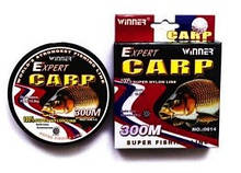 Волосінь Winner Carp Expert 300м 0,60 мм 37,00кг Multicolor