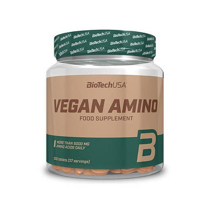 Амінокислоти BioTech Vegan Amino 300 tabs, фото 1