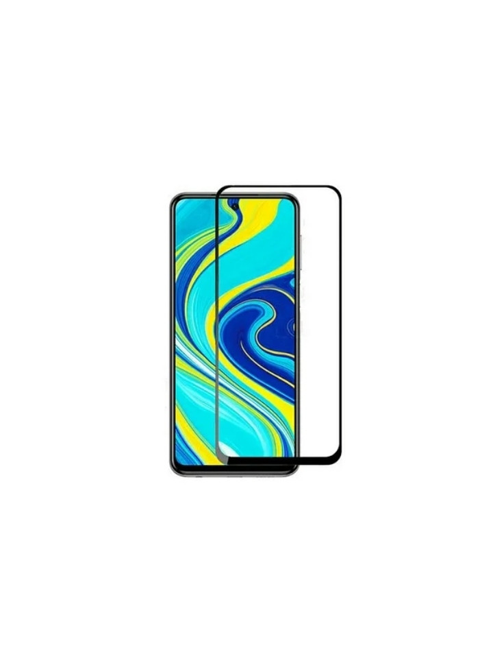 Захисне скло для Xiaomi Redmi Note 9S (Чорне)