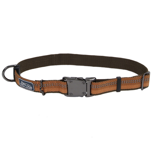 Coastal K9 Explorer Collar КОСТАЛ К9 ЕКСПЛОР світловідбивний нашийник для собак, 2.5х46-66 см