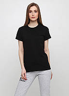 Женская черная футболка S Мальта 19Ж441-24