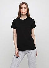 Жіноча чорна футболка Мальта 19Ж441-24 S (2901000255620)