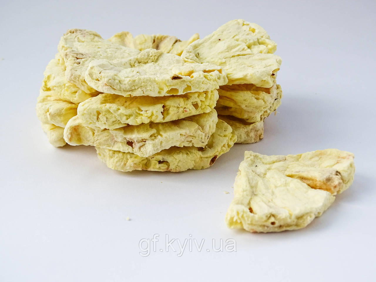 Ананас шматочки 50г сублімований натуральний від українського виробника