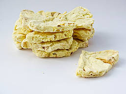 Ананас шматочки 50г сублімований натуральний від українського виробника