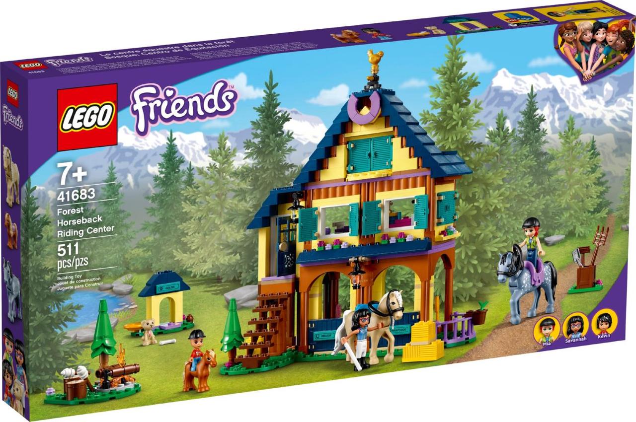 Lego Friends лісовий клуб верхової їзди 41683