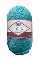 LaVita GONCA (Гонка) № 5021 бирюзовый (Пряжа акрил, нитки для вязания)