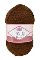 LaVita GONCA (Гонка) № 7221 коричневый (Пряжа акрил, нитки для вязания)
