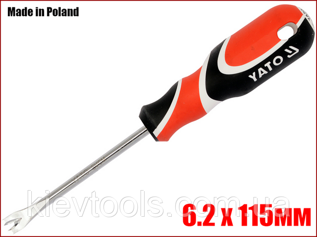 Знімач кріплення обшивки салону автомобіля 6.2х115 мм Yato YT-1371