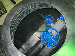 Встановлення, монтаж засувок у колодязях