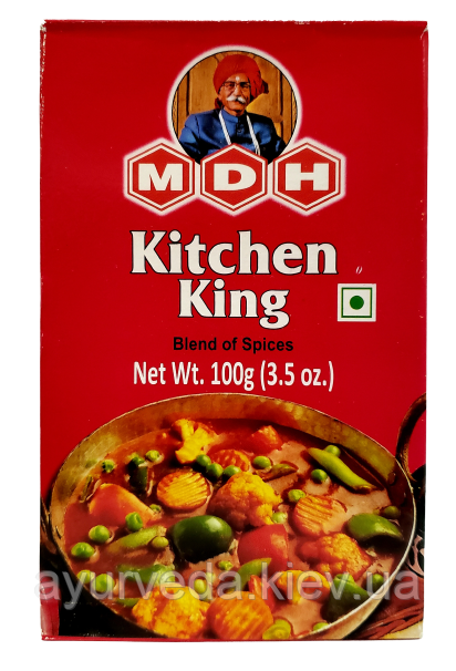 Смесь специй Кичен Кинг, Король Кухни, Kichen King 100gm универсальная смесь специй - фото 3 - id-p336638271