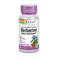 Берберин + Орегонский виноград Solaray Berberine root extract 60 капсул