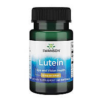 Лютеин Swanson Lutein 10 mg 60 капсул