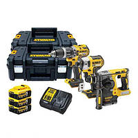 Набор из трёх инструментов бесщеточных DeWALT DCK368P3T (Чехия)