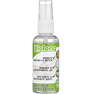 Антисептик для рук і шкіри Биолонг 10%, 50 мл