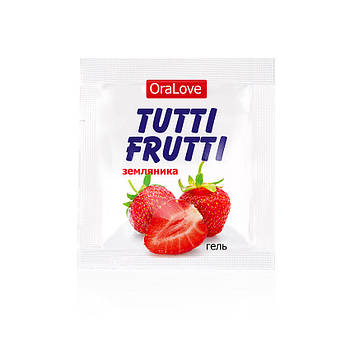 Оральний гель "Tutti-frutti суниця" 4г   | Puls69