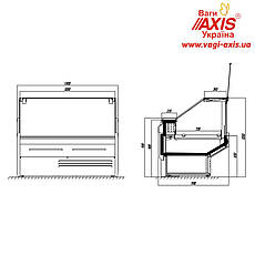Вітрина Juka FGL130, фото 3
