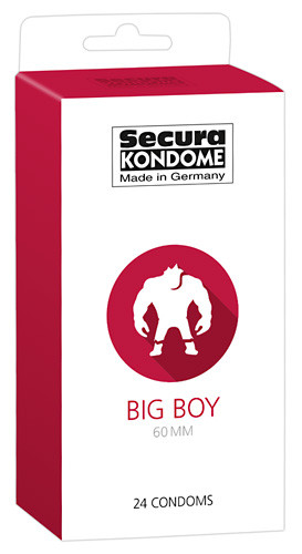Презерватив SECURA BIG BOY 60 мм (24 шт) | Puls69